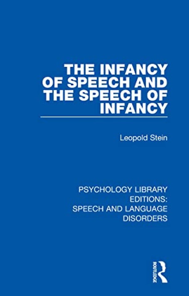 Infancy of Speech and the Speech of Infancy