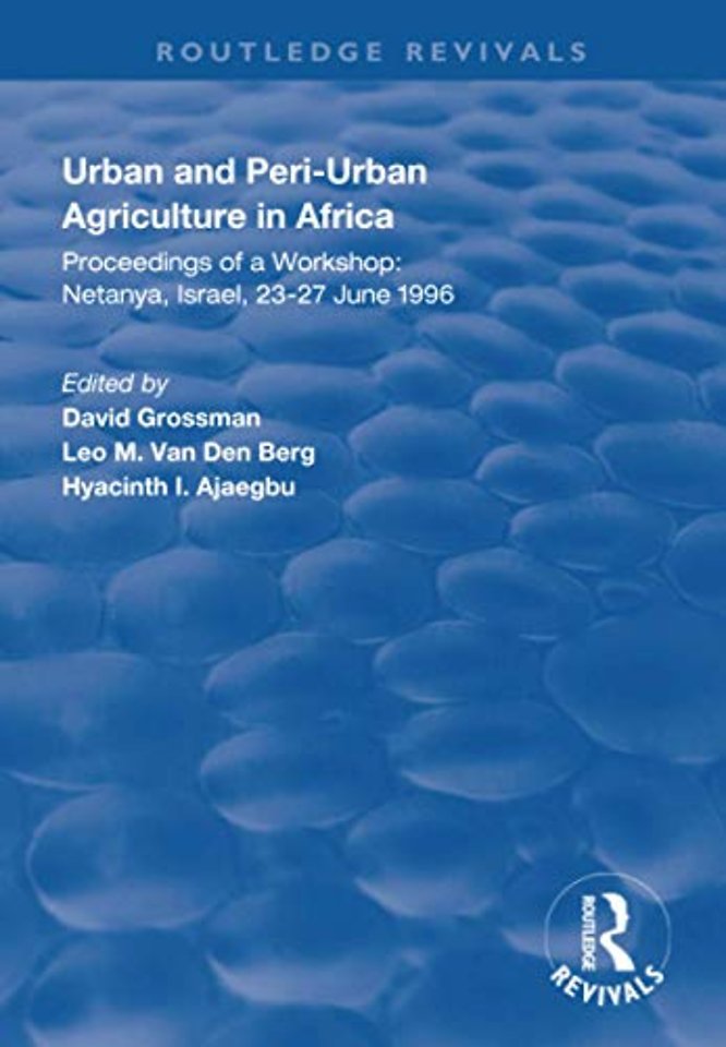 Urban and Peri-urban Agriculture in Africa