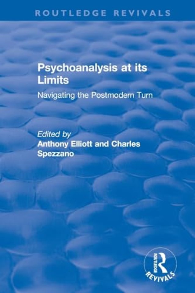 Psychoanalysis at its Limits