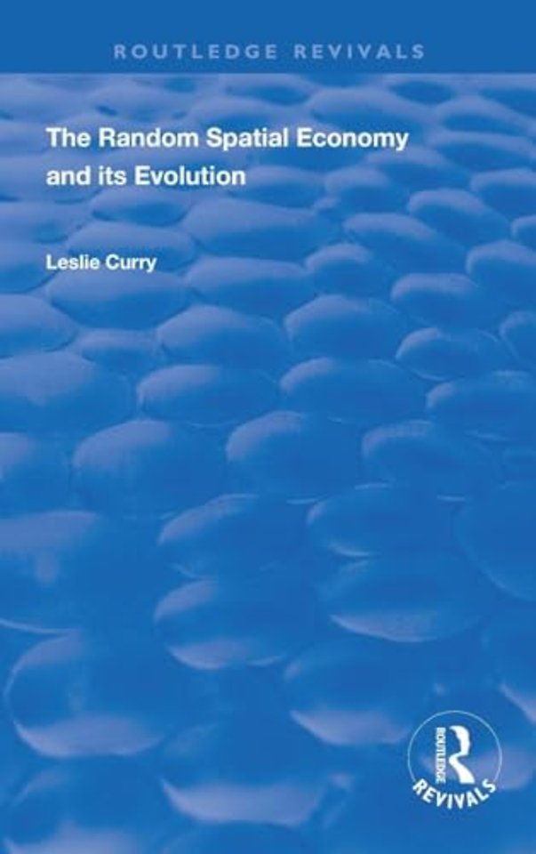 Random Spatial Economy and its Evolution