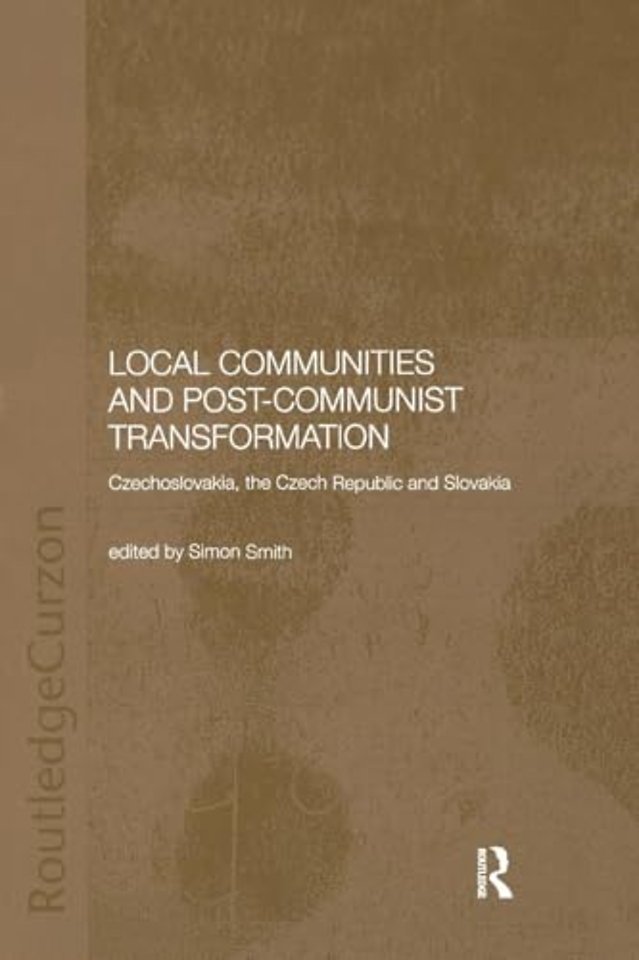 Local Communities and Post-Communist Transformation