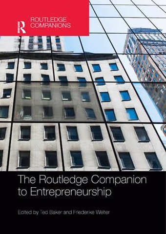 Routledge Companion to Entrepreneurship