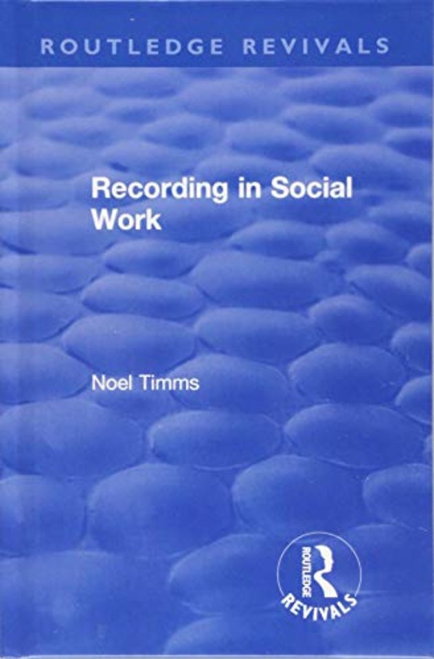 Recording in Social Work