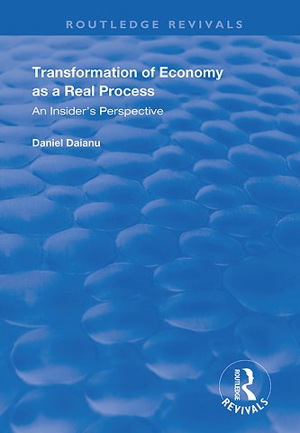 Transformation of Economy as a Real Process