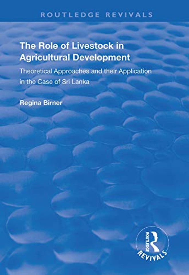 Role of Livestock in Agricultural Development