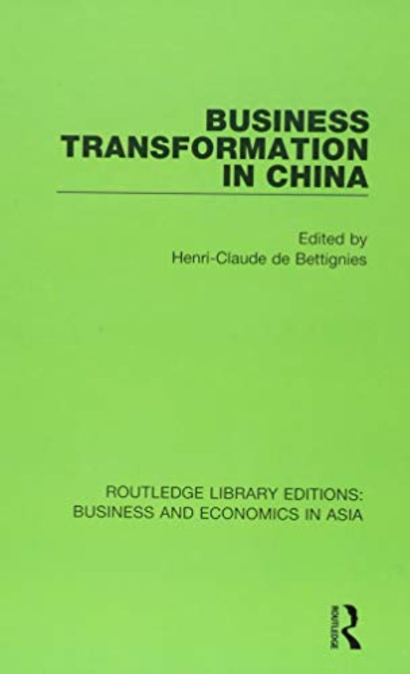 Business Transformation in China