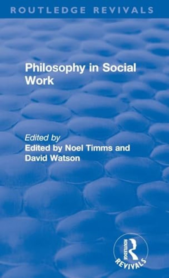 Philosophy in Social Work
