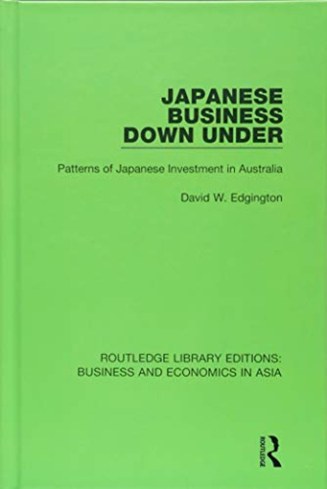 Japanese Business Down Under
