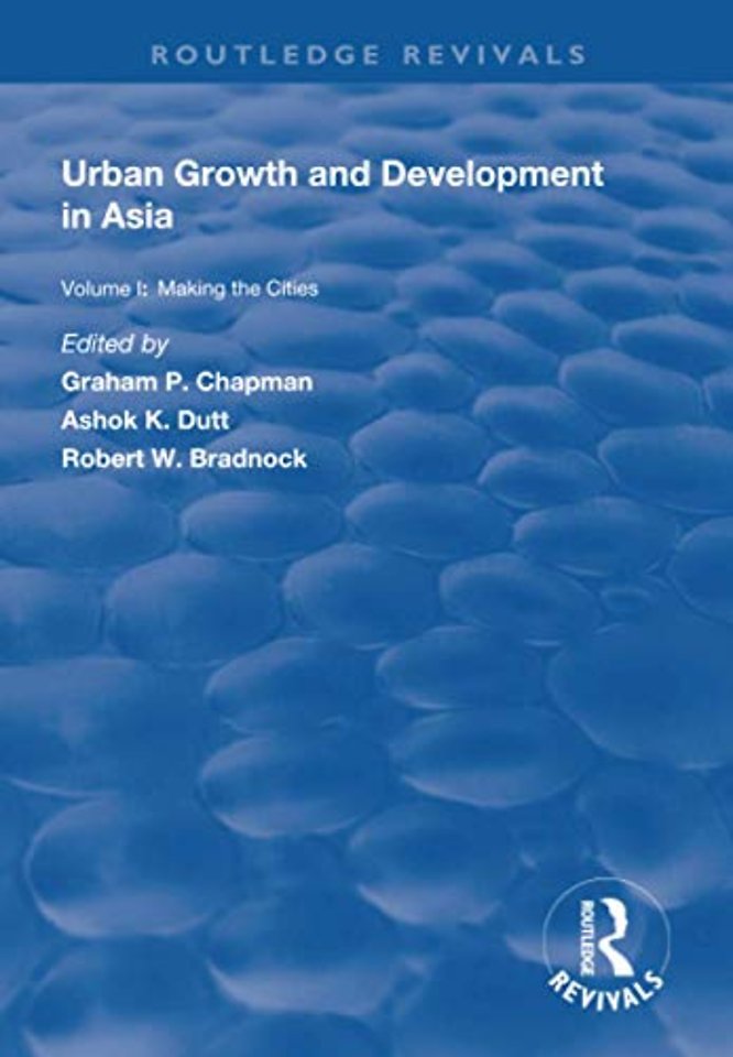 Urban Growth and Development in Asia