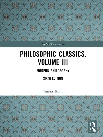 Philosophic Classics, Volume III