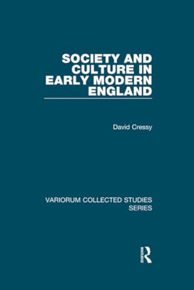 Society and Culture in Early Modern England