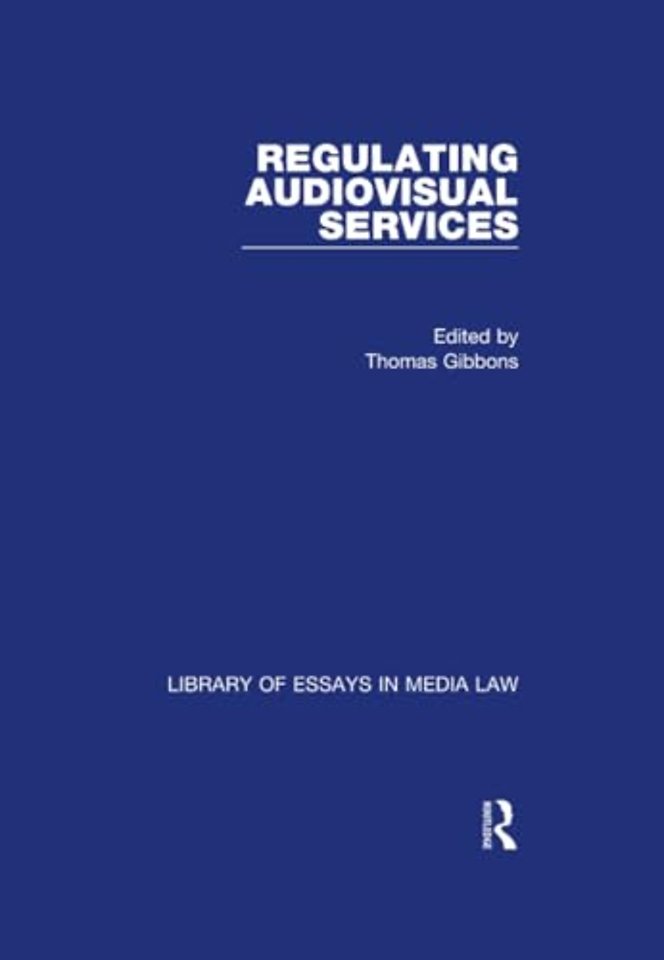 Regulating Audiovisual Services