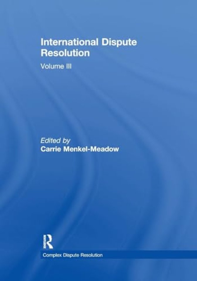 International Dispute Resolution