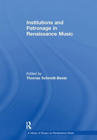 Library of Essays on Renaissance Music