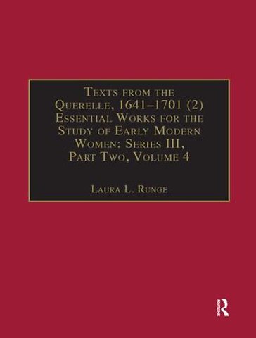 Early Modern Englishwoman: A Facsimile Library of Essential Works Series III, Part Two