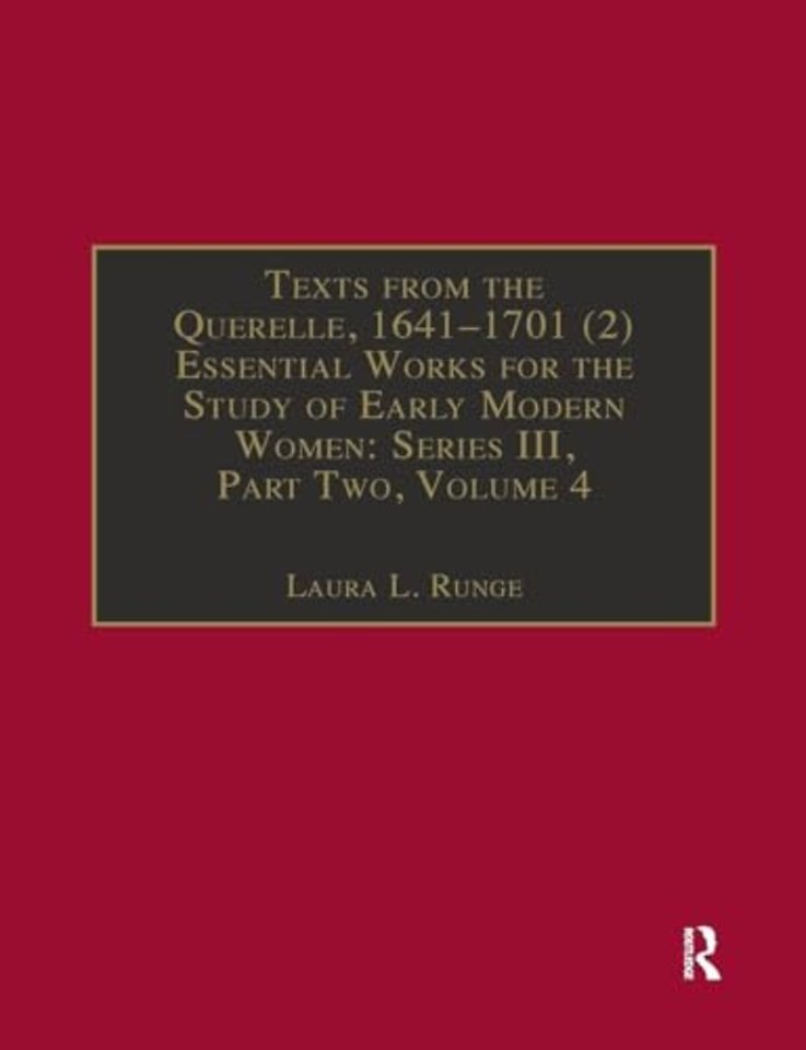 Early Modern Englishwoman: A Facsimile Library of Essential Works Series III, Part Two