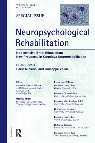 Non-Invasive Brain Stimulation: New Prospects in Cognitive Neurorehabilitation