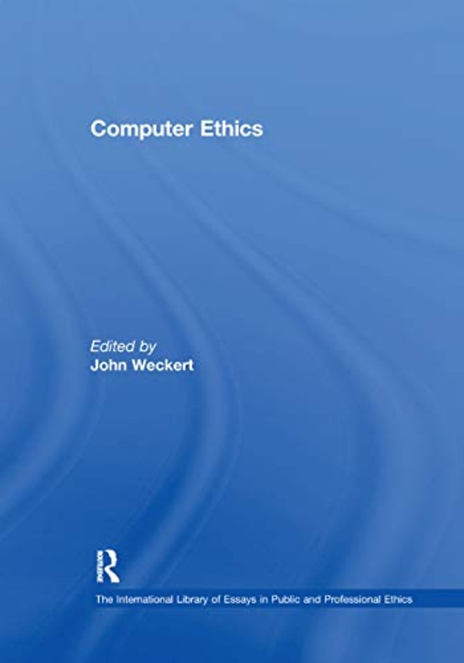 International Library of Essays in Public and Professional Ethics