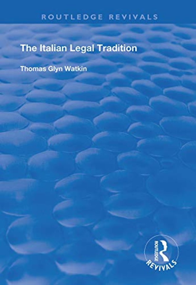 Italian Legal Tradition