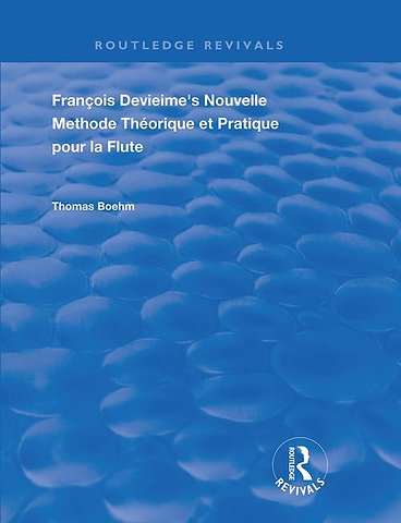 Francois Devienne's Nouvelle Methode Theorique et Pratique Pour la Flute