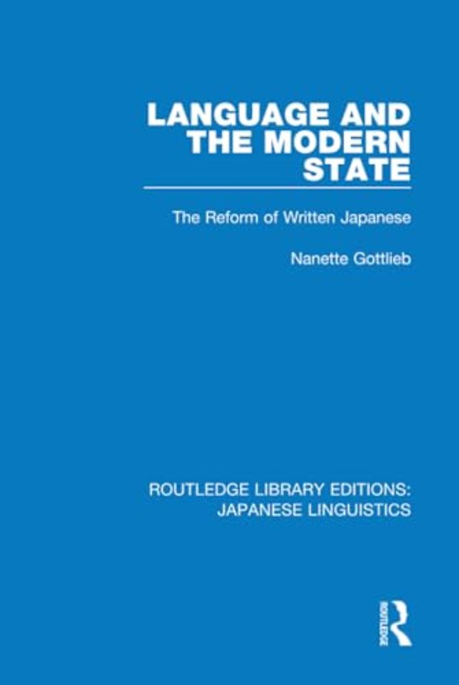 Language and the Modern State