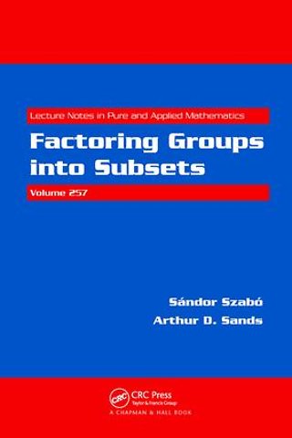 Factoring Groups into Subsets