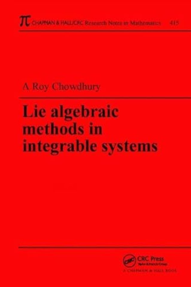 Lie Algebraic Methods in Integrable Systems