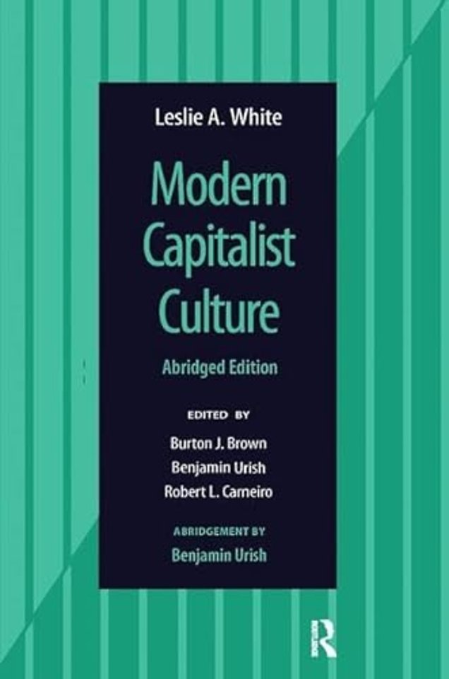 Modern Capitalist Culture, Abridged Edition