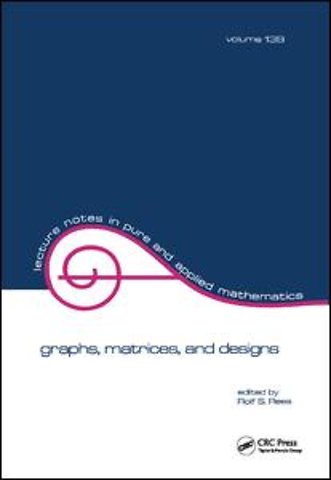 Graphs, Matrices, and Designs