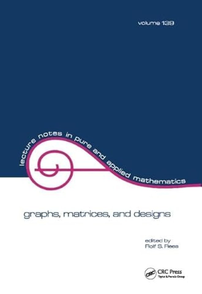 Graphs, Matrices, and Designs