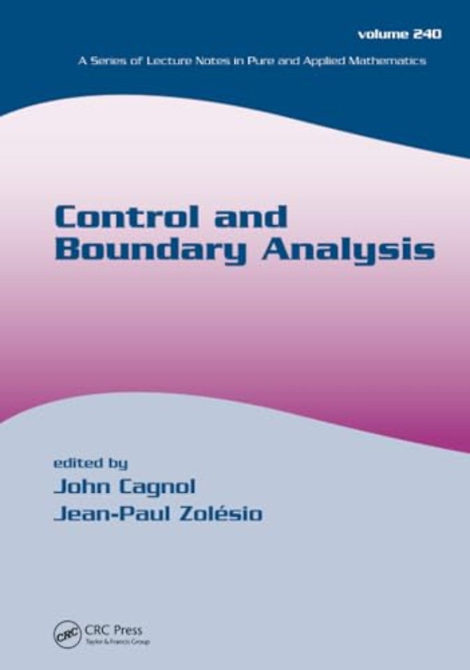 Control and Boundary Analysis