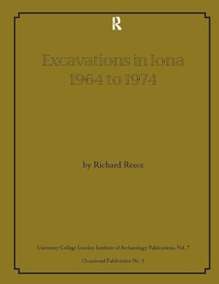 Excavations in Iona 1964 to 1974