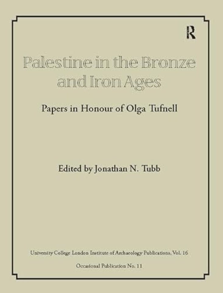 Palestine in the Bronze and Iron Ages