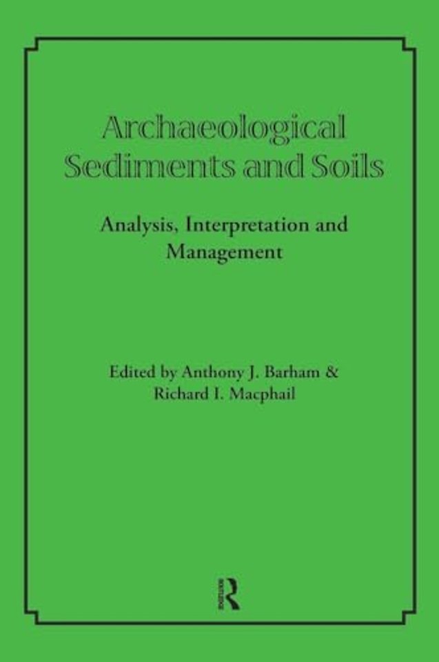 Archaeological Sediments and Soils