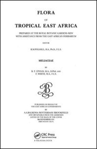 Flora of Tropical East Africa - Meliaceae (1991)