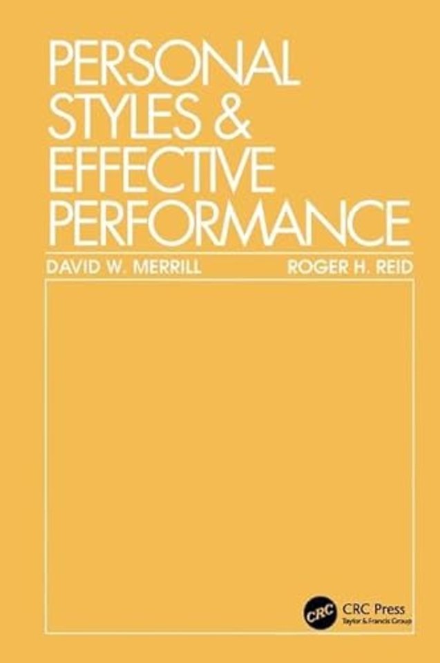 Personal Styles & Effective Performance