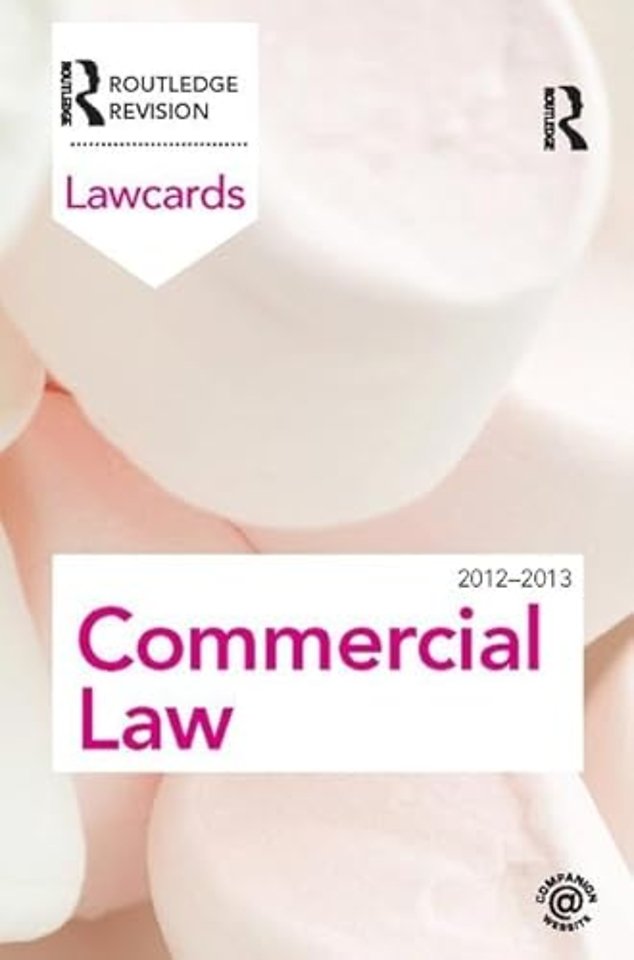 Commercial Lawcards 2012-2013