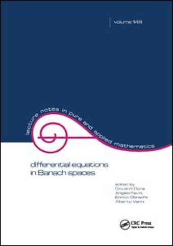 Differential Equations in Banach Spaces