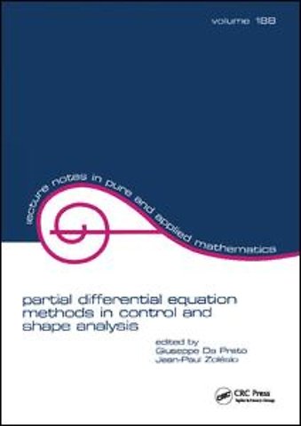 partial differential equation methods in control and shape analysis