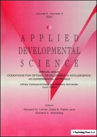 Conditions for Optimal Development in Adolescence