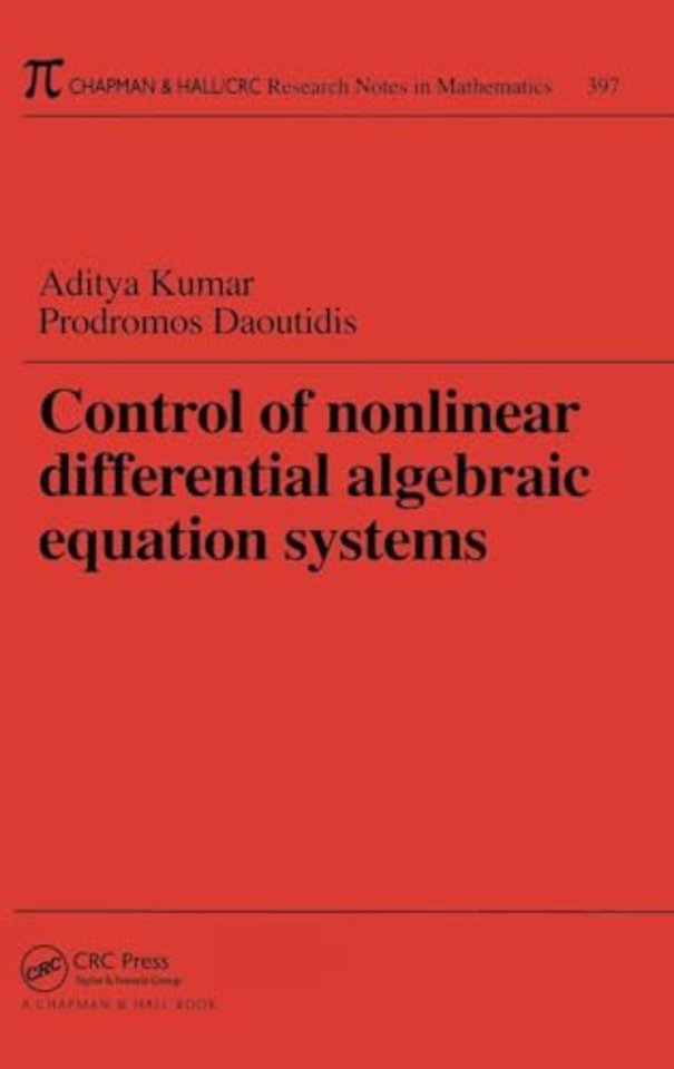 Control of Nonlinear Differential Algebraic Equation Systems with Applications to Chemical Processes