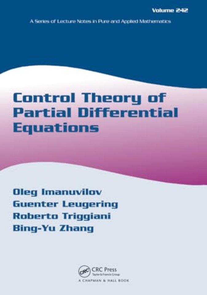 Control Theory of Partial Differential Equations