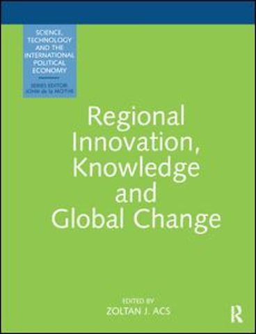 Regional Innovation, Knowledge and Global Change