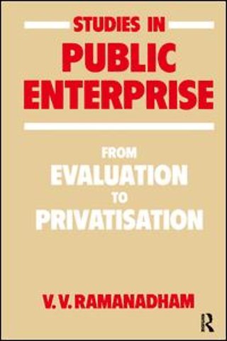 Studies in Public Enterprise