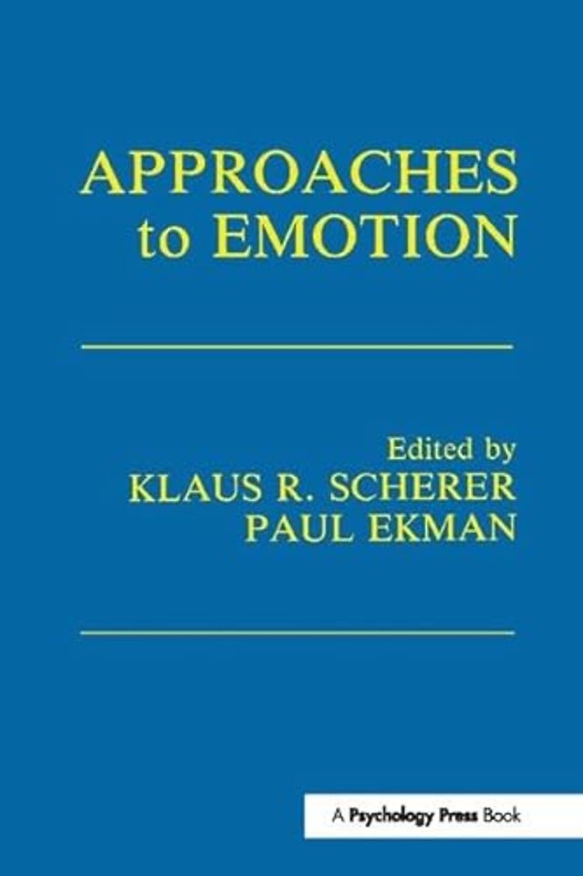 Approaches To Emotion