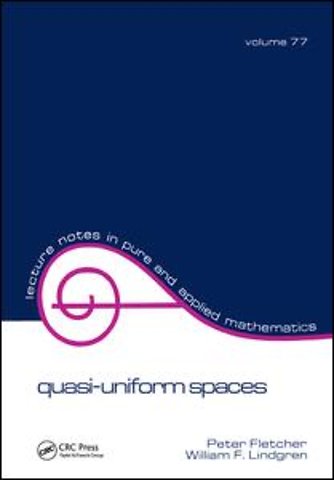 Quasi-Uniform Spaces