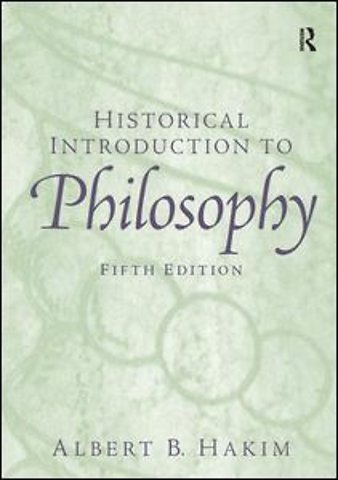 Historical Introduction to Philosophy