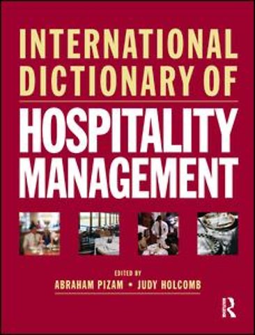 International Dictionary of Hospitality Management