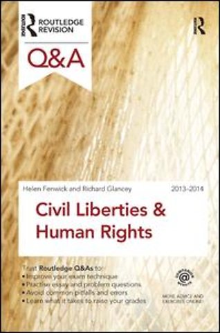 Q&A Civil Liberties & Human Rights 2013-2014