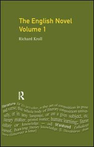 English Novel, Vol I, The